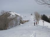 Salita da Rovetta a Cima Paré con neve il 6 dicembre 2009 (Gruppo di 9 escursionisti del Pieroweb) - FOTOGALLERY